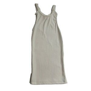 Loud Brand Studios Scoop Neck Dress in White